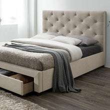 Load image into Gallery viewer, SYBELLA E.King Bed, Beige image
