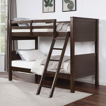 Load image into Gallery viewer, STAMOS Full/Full, Twin/Full, &amp; Twin/twin Bunk Bed, Walnut
