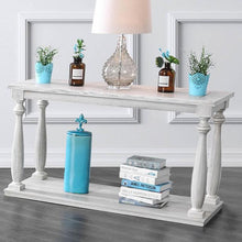 Load image into Gallery viewer, Arlington Antique White Sofa Table
