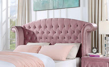 Load image into Gallery viewer, Zohar Queen &amp; Twin Bed Black, Grey, &amp; Pink
