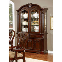 Load image into Gallery viewer, ELANA Brown Cherry Hutch &amp; Buffet, Cherry
