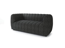 Load image into Gallery viewer, AVERSA Loveseat, Black, Gray, &amp; White

