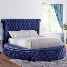 Load image into Gallery viewer, SANSOM Queen Bed, Blue image
