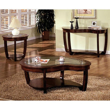 Load image into Gallery viewer, Crystal Falls Dark Cherry End Table
