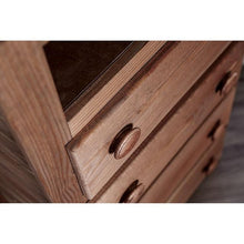 Load image into Gallery viewer, Lea Mahogany Media Chest
