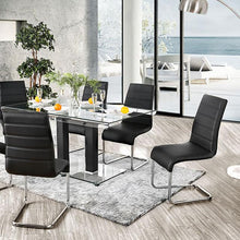 Load image into Gallery viewer, Richfield Black/Chrome Dining Table
