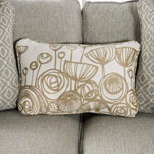 Load image into Gallery viewer, STEPHNEY Sofa, Gray/Gold
