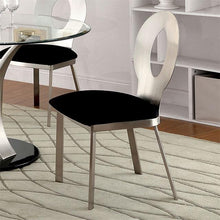 Load image into Gallery viewer, VALO Silver/Black Side Chair (2/CTN) image
