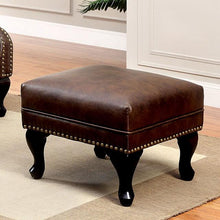 Load image into Gallery viewer, VAUGH Rustic Brown Ottoman image
