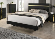 Load image into Gallery viewer, Lillestrom Bed Black
