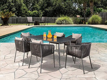 Load image into Gallery viewer, Tushari 8 Pc. Outdoor Dining Set
