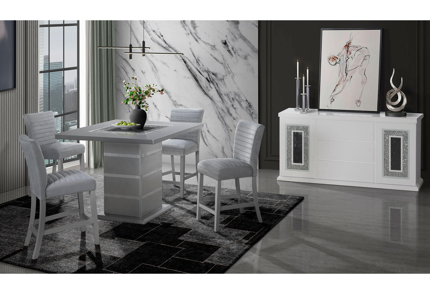 MONACO SILVER BT + D1903BS GREY