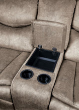 Load image into Gallery viewer, Bastrop Double Glider Reclining Loveseat in Brown 8230FBR-2
