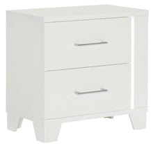 Load image into Gallery viewer, Kerren Nightstand in White 1678W-4
