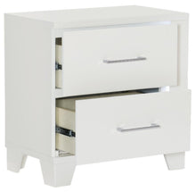 Load image into Gallery viewer, Kerren Nightstand in White 1678W-4
