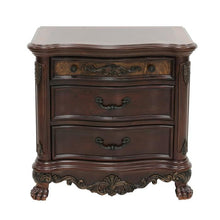 Load image into Gallery viewer, Deryn Park 3 Drawer Nightstand  in Cherry 2243-4
