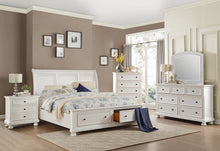 Load image into Gallery viewer, Laurelin 3 Drawer Nightstand in White 1714W-4
