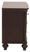 Load image into Gallery viewer, Marston 3 Drawer Nightstand in Dark Cherry 2615DC-4
