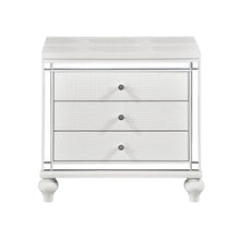 Load image into Gallery viewer, Alonza 3 Drawer Nightstand in White 1845-4
