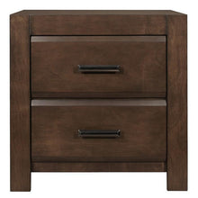 Load image into Gallery viewer, Erwan 2 Drawer Nightstand in Dark Walnut 1961-4
