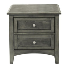 Load image into Gallery viewer, Garcia 2 Drawer Nightstand in Gray 2046-4
