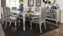 Load image into Gallery viewer, Orsina Dining Table in Silver 5477N-96
