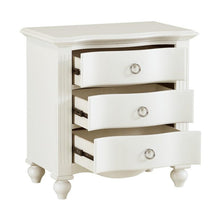 Load image into Gallery viewer, Meghan 3 Drawer Nightstand in White 2058WH-4
