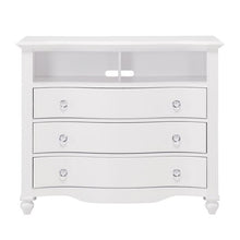 Load image into Gallery viewer, Meghan 3 Drawer Media Chest in White 2058WH-11 image
