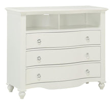 Load image into Gallery viewer, Meghan 3 Drawer Media Chest in White 2058WH-11
