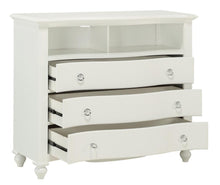 Load image into Gallery viewer, Meghan 3 Drawer Media Chest in White 2058WH-11
