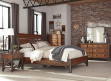 Load image into Gallery viewer, Holverson Nightstand in Rustic Brown &amp; Gunmetal 1715-4
