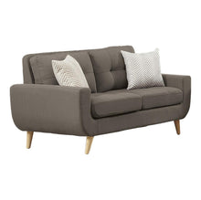 Load image into Gallery viewer, Deryn Loveseat in Gray 8327GY-2

