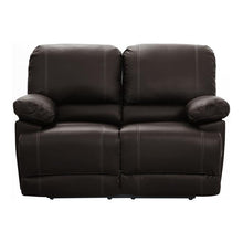 Load image into Gallery viewer, Cassville Double Reclining Loveseat in Dark Brown 8403-2
