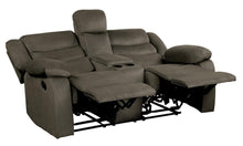 Load image into Gallery viewer, Discus Double Reclining Loveseat in Brown 9526BR-2
