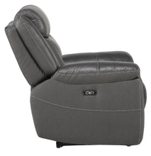 Load image into Gallery viewer, Danio Power Double Reclining Chair with Power Headrests in Dark Gray 9528DGY-1PWH
