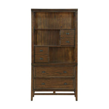 Load image into Gallery viewer, Frazier Bookcase in Brown Cherry 1649-18 image
