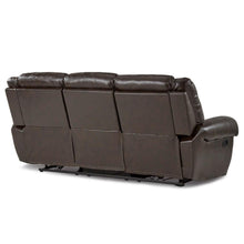 Load image into Gallery viewer, Center Hill Double Reclining Sofa in Dark Brown 9668BRW-3
