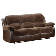Load image into Gallery viewer, Granley Double Reclining Sofa in Chocolate 9700FCP-3
