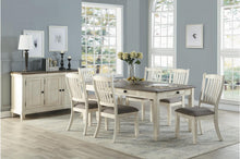 Load image into Gallery viewer, Granby Dining Table in White &amp; Brown 5627NW-72
