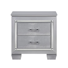 Load image into Gallery viewer, Allura Nightstand in Silver 1916-4
