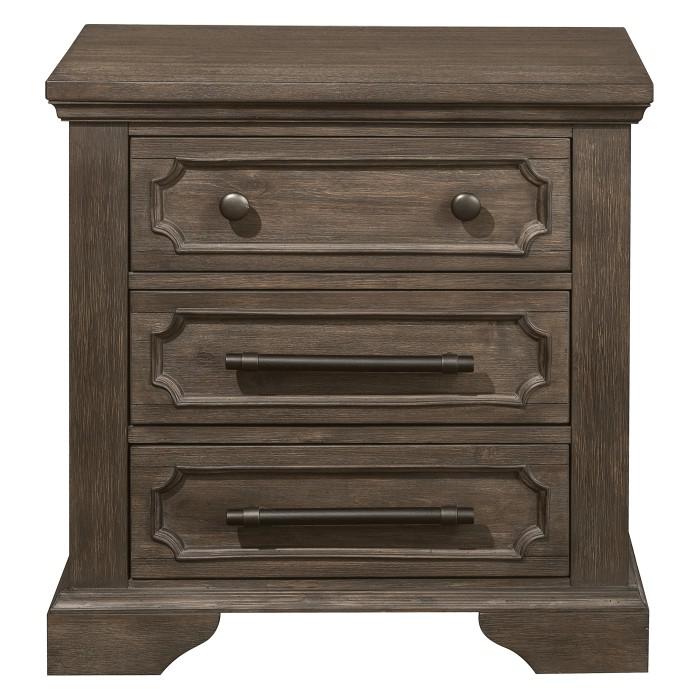 Taulon Nightstand in Dark Oak 5438-4