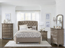 Load image into Gallery viewer, Vermillion Nightstand in Gray 5442-4
