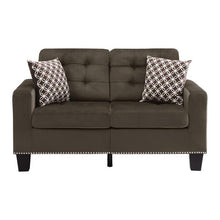 Load image into Gallery viewer, Lantana Loveseat in Chocolate 9957CH-2
