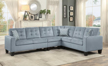 Load image into Gallery viewer, Lantana 2-Piece Reversible Sectional in Gray 9957GY*SC
