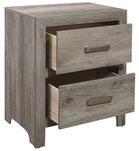 Load image into Gallery viewer, Mandan 2 Drawer Nightstand in Weathered Gray 1910GY-4
