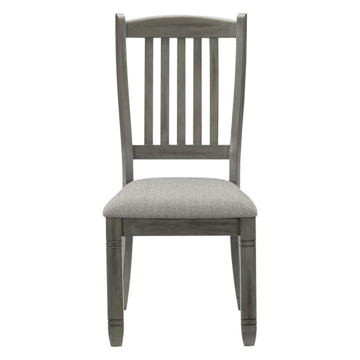 Granby Side Chair in Antique Gray (Set of 2)