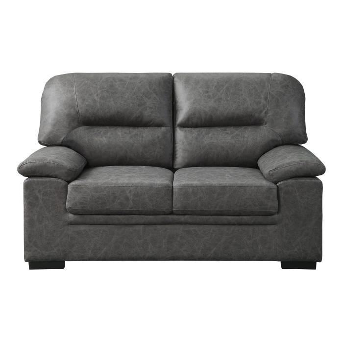 Michigan Loveseat in Dark Gray 9407DG-2