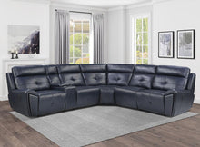 Load image into Gallery viewer, Avenue Armless Chair in Navy 9469NVB-AC
