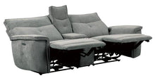 Load image into Gallery viewer, Tesoro Power Double Reclining Loveseat in Dark Gray
