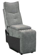 Load image into Gallery viewer, Tesoro Power Double Reclining Loveseat in Dark Gray
